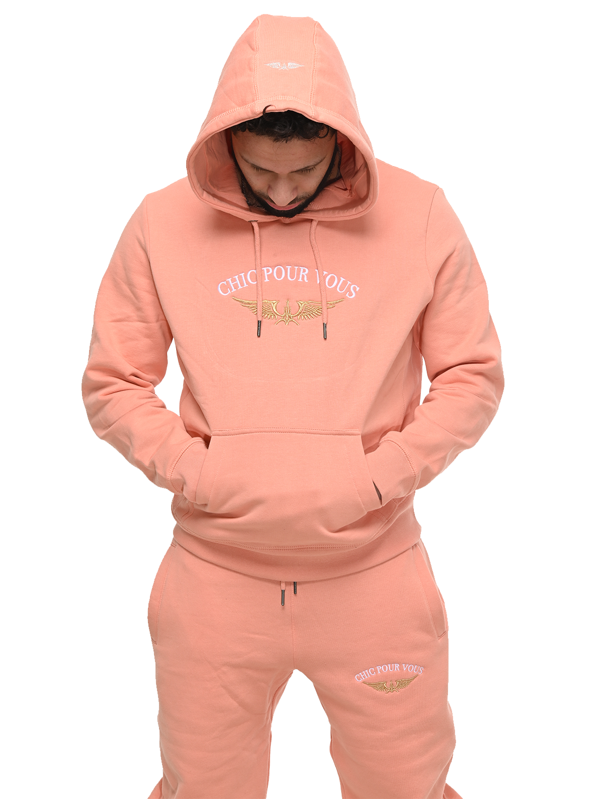 Salmon Organic Sweatsuit