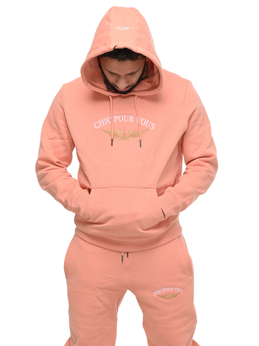 Salmon Organic Sweatsuit